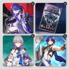 Asia|TL23-40+|Acheron +Bronya+ Dr. Ratio + Along the Passing Shore（Acheron LC） |1-8 four-star characters|departure banner |Not bound to mailbox and mobile phone