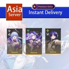 [Asia] TL6-10 Black Swan+Robin+Dr. Ratio Starter Acc  departure banner uncleared(50/50)