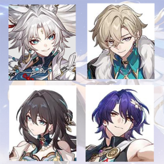 [Asia Female]Feixiao + Aventurine + Ruan Mei + Dr.Ratio | TL6-10 | 0-5 four-star characters |departure banner uncleared(50/50)|Not bound to mailbox and mobile phone