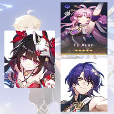 [Asia Female]Sparkle + Fu Xuan + Dr.Ratio | TL6-10 | 0-5 four-star characters |departure banner uncleared(50/50)|Not bound to mailbox and mobile phone