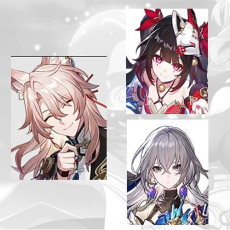 Asia Female|Jiaoqiu + Sparkle + Bronya|TL3-TL10|1-8 four-star characters|departure banner uncleared(50/50)| Female |Not bound to mailbox and mobile phone