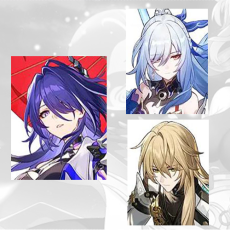 Asia Female|Acheron + Jingliu + Luocha|TL3-TL10|1-8 four-star characters|departure banner uncleared(50/50)| Female |Not bound to mailbox and mobile phone