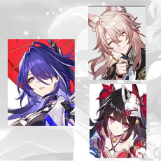 Asia Female|Acheron + Jiaoqiu + Sparkle|TL3-TL10|1-8 four-star characters|departure banner uncleared(50/50)| Female |Not bound to mailbox and mobile phone