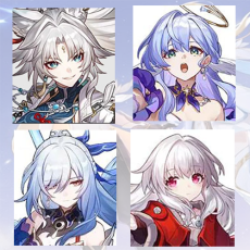 [Asia Female]Feixiao + Robin + Jingliu + Clara | TL6-10 | 0-5 four-star characters |departure banner uncleared(50/50)|Not bound to mailbox and mobile phone