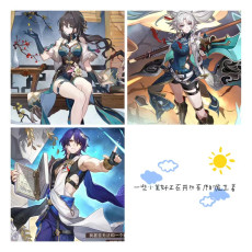 Asia Female|Ruan Mei +Fei Xiao+ Dr.Ratio|TL3-TL10|1-8 four-star characters|departure banner uncleared(50/50)| Female |Not bound to mailbox and mobile phone