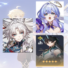 [Asia Female]Feixiao + Robin + Dan Heng Imbibitor Lunae  | level 6-10 | 0-5 four-star characters |departure banner uncleared(50/50)|Not bound to mailbox and mobile phone