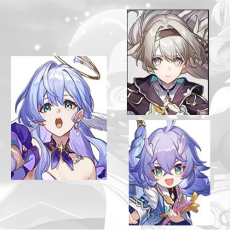 Asia Female|Robin + Firefly + Bailu|TL3-TL10|1-8 four-star characters|departure banner uncleared(50/50)| Female |Not bound to mailbox and mobile phone