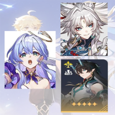 [Asia Female]Robin + Feixiao + Dan Heng Imbibitor Lunae | level 6-10 | 0-5 four-star characters |departure banner uncleared(50/50)|Not bound to mailbox and mobile phone