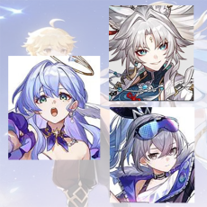 [Asia Female]Robin + Feixiao + Silver Wolf | level 6-10 | 0-5 four-star characters |departure banner uncleared(50/50)|Not bound to mailbox and mobile phone