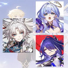 [Asia Female]Feixiao + Robin + Acheron | level 6-10 | 0-5 four-star characters |departure banner uncleared(50/50)|Not bound to mailbox and mobile phone