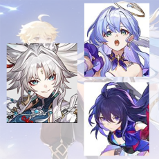 [Asia Female]Feixiao + Robin + Seele  | level 6-10 | 0-5 four-star characters |departure banner uncleared(50/50)|Not bound to mailbox and mobile phone