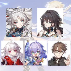 [Asia Male]Feixiao + Ruan Mei + Clara + Bailu + Welt | level 6-10 | 0-5 four-star characters |departure banner uncleared(50/50)|Not bound to mailbox and mobile phone