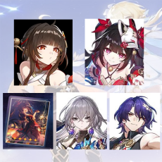 [Asia Female]Lingsha + Sparkle + Sparkle Weapon + Bronya + Dr.Ratio | Level 6 | 0-5 four-star characters |departure banner uncleared(50/50)