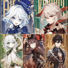 Asia|AR10|Hutao+Nahida+Zhongli+Kazuha+Furina|5 5-star characters|8-15 four-star characters|No birthday set, no email bound|100% Exploration|Genshin Impact