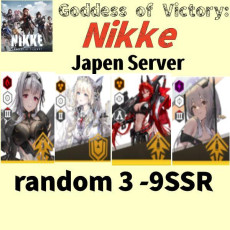 Japen server|Modernia+Red Hood+Crown+Scarlet+random 3 -5SSR】