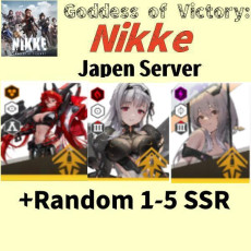 Japen server|Modernia+Scarlet+Red Hood+random 1-5 SSR】