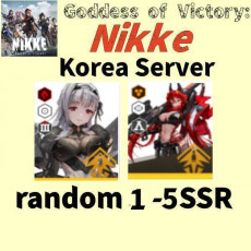 Korea server|Modernia+Red Hood+ random 1 -5 SSR】Goddess of Victory: Nikke