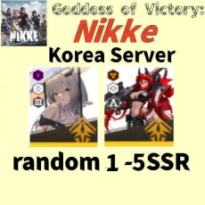 Korea server|Scarlet+Red Hood+ random 1-5 SSR】Goddess of Victory: Nikke