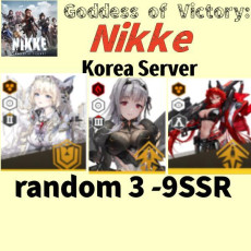 Korea server|Modernia+Crown+Red Hood+ random 3 -9SSR】