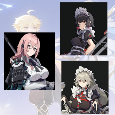 Asia|Lv4-10|Female|Tsukishiro Yanagi + Ellen Joe + Alexandrina Sebastiane  + Random 4-star character|Fast delivery