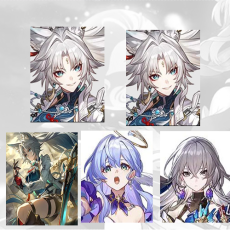 [Asia Female]Feixiao + Feixiao + Feixiao Weapon + Robin + Bronya| level 35+ | 0-5 four-star characters |