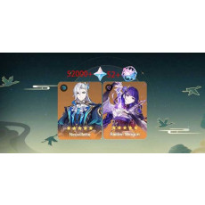 [Asia]AR52 |Raiden Shogun+Neuvillette|52000+Primogems |Random 4-30 Four-Star Heroes | Not Binding Mobile Phones