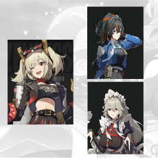 Asia|Lv4-10|Female|Burnice Whita + Zhu Yuan + Alexandrina Sebastiane + Random 4-star hero