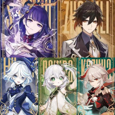 Asia|AR10|Raiden Shogun+Zhongli+Furina+Kazuha+Nahida|5 5-star characters|8-15 four-star characters|No birthday set, no email bound|100% Exploration|Genshin Impact