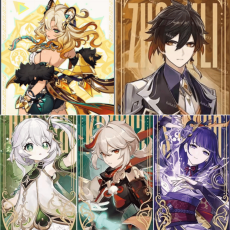 Asia|AR10|Xilonen+Nahida+Raiden Shogun+Zhongli+Kazuha|5 5-star characters|8-15 four-star characters|No birthday set, no email bound|100% Exploration|Genshin Impact