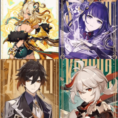 Asia|AR10|Xilonen+Raiden+Kazuha+Zhongli|4 5-star characters|8-15 four-star characters|No birthday set, no email bound|100% Exploration|Genshin Impact