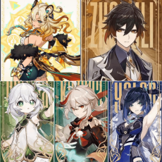 Asia|AR10|Xilonen+Nahida+Yelan+Zhongli+Kazuha|5 5-star characters|8-15 four-star characters|No birthday set, no email bound|100% Exploration|Genshin Impact