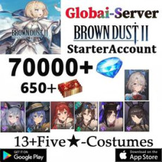 A11 [Global] 70000+ diamonds | Single DrawTicket x 650 | 13+Random 5* garment(including /StrayCat Rou+Roxy+Eris+Summer Vacation Dalvi+Masquerade Bunny Celia+Pool Party Justia (rework)+Medical Club Teresse+| 5* Recruitment Ticket x 2 | Android/iOS interope