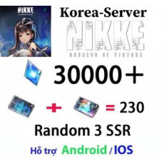 【Korea】30000+ diamonds + random3 SSR】+Part of the story has been completed+/NIKKE/Full Access