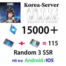 【Korea】15000+ diamonds + random3 SSR】+Part of the story has been completed+/NIKKE/Full Access