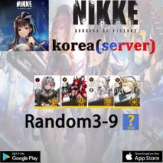 【Korea】Modernia+Red Hood+Crown+Rapunzel+ random 3 -9SSR】/NIKKE/Full Access