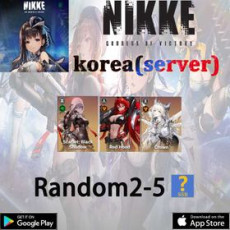 【Korea】Scarlet: Black Shadow+Crown+Red Hood+ random 2 -5SSR】/NIKKE/Full Access