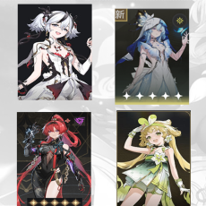 Asia|Female|Camellya + The Shorekeeper + Yinlin + verina | Random 4 stars |The novice pool is not used