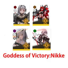 JP|Goddess of Victory：Nikke|Modernism+little red hat+Liter+Black Lotus Shadow+Random SSR|Fast shipping