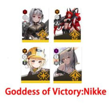 JP|Goddess of Victory：Nikke|Modernism+little red hat+Thyia+Naga+Random SSR|Fast shipping