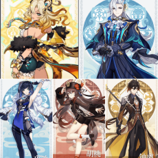 Asia|AR10|Xilonen+Neuvillette+Yelan+Zhongli+Hutao|5 5-star characters|8-15 four-star characters|No birthday set, no email bound|100% Exploration|Able to explore 100% |can log in normally immediately|Genshin Impact