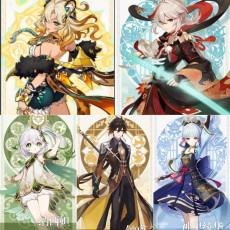 Asia|AR10|Xilonen+Nahida+Zhongli+Kazuha+Ayaka|5 5-star characters|8-15 four-star characters|No birthday set, no email bound|Able to explore 100% |can log in normally immediately|Genshin Impact