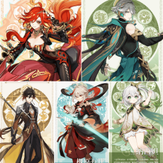 Asia|AR10|Mavuika+Alhaitham+Nahida+Kazuha+Zhongli|5 5-star characters|8-15 four-star characters|No birthday set, no email bound|Able to explore 100% |can log in normally immediately|Genshin Impact
