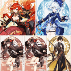 Asia|AR10|Mavuika+Furina+Hutao*1C+Zhongli|4 5-star characters|8-15 four-star characters|No birthday set, no email bound|Able to explore 100% |can log in normally immediately|Genshin Impact