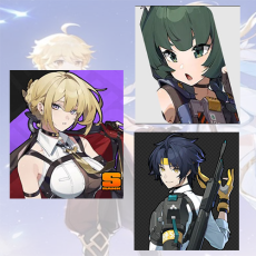 Asia|Female|Evelyn + Qing yi + Harumasa  + Random 4-star character|Fast delivery