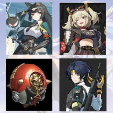 Asia|Female|Miyabi + Burnice + Burnice weapon + Harumasa + Random 5-star character + Random 4-star character|Fast delivery