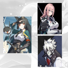 Asia|Female|Hoshimi Miyabi + Tsukishiro Yanagi + Von Lycaon + Random 4-star character|Fast delivery
