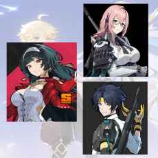Asia|Female|Astra Yao + Yanagi + Harumasa  + Random 4-star character|Fast delivery