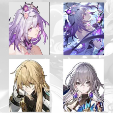 [Asia TL3-11] Castorice + Castorice Weapon + Luocha + Bronya | 0-5 four-star characters |departure banner uncleared(50/50)|Fast shipping
