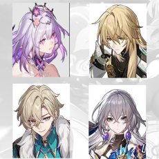[Asia TL3-11] Castorice + Luocha + Aventurine + Bronya | 0-5 four-star characters |departure banner uncleared(50/50)|Fast shipping