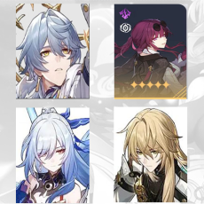 [Asia TL3-11] Sunday + Kafka + Jingliu + Luocha | 0-5 four-star characters |departure banner uncleared(50/50)|Fast shipping